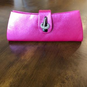 Pink clutch
